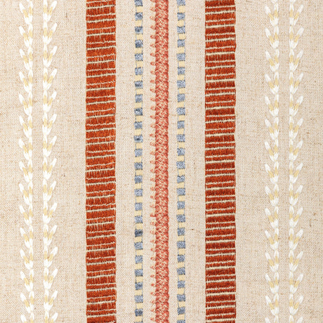 Lee Jofa NAUTIQUE EMB RUST/BLUE Fabric