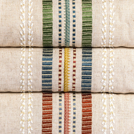 Lee Jofa NAUTIQUE EMB RUST/BLUE Fabric