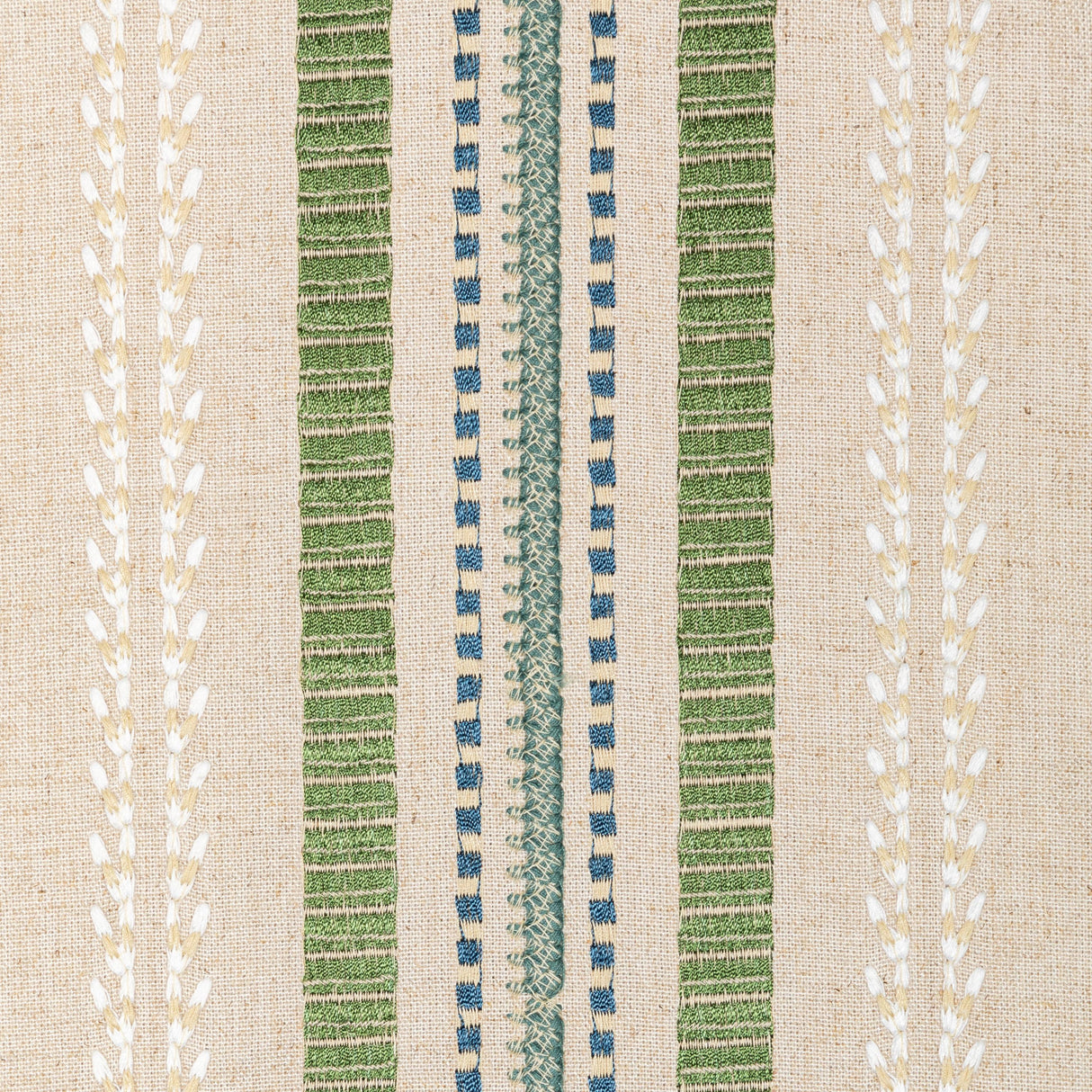 Lee Jofa NAUTIQUE EMB GREEN/BLUE Fabric