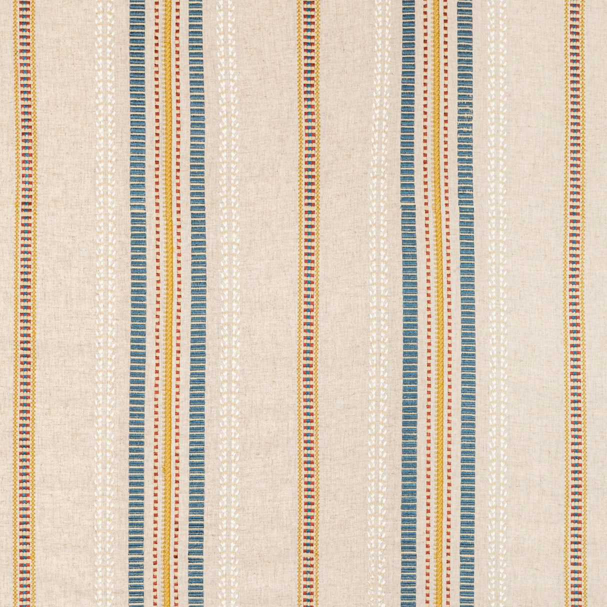 Lee Jofa NAUTIQUE EMB DENIM/GOLD Fabric