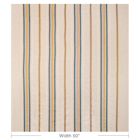 Lee Jofa NAUTIQUE EMB DENIM/GOLD Fabric