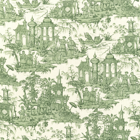 Lee Jofa PAGODA TOILE FOREST Fabric