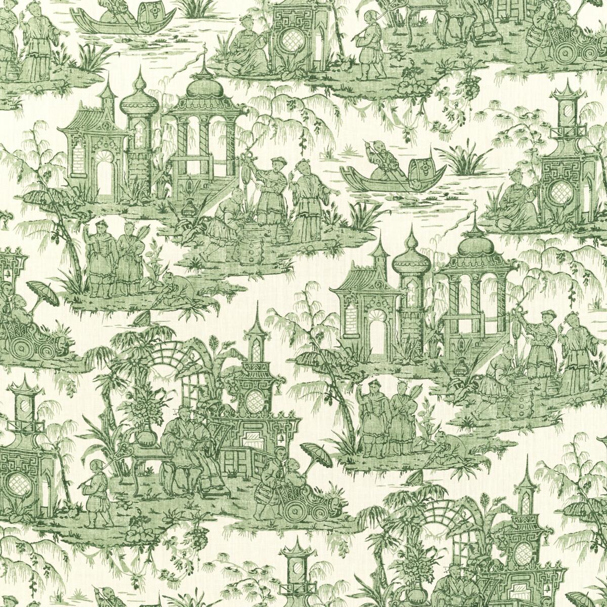 Lee Jofa Pagoda Toile Forest Fabric
