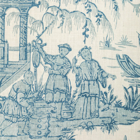 Lee Jofa PAGODA TOILE BLUE Fabric