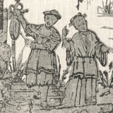 Lee Jofa PAGODA TOILE COAL Fabric