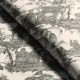 Lee Jofa PAGODA TOILE COAL Fabric