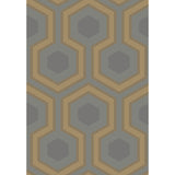 Cole & Son HICKS GRAND SLATE/BRON Wallpaper