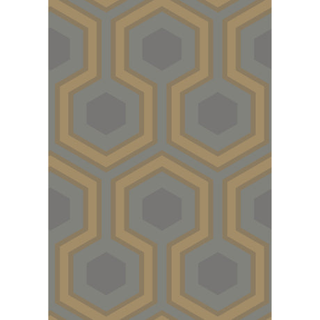 Cole & Son HICKS GRAND SLATE/BRON Wallpaper