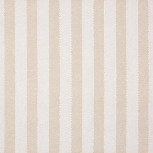 G P & J Baker ASHMORE STRIPE PARCHMENT Drapery Fabric
