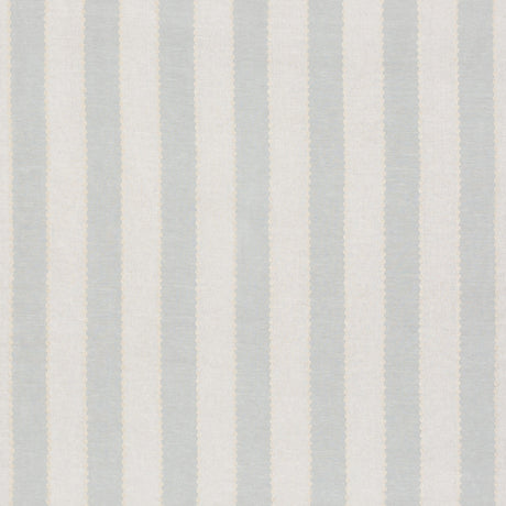 G P & J Baker ASHMORE STRIPE AQUA Drapery Fabric