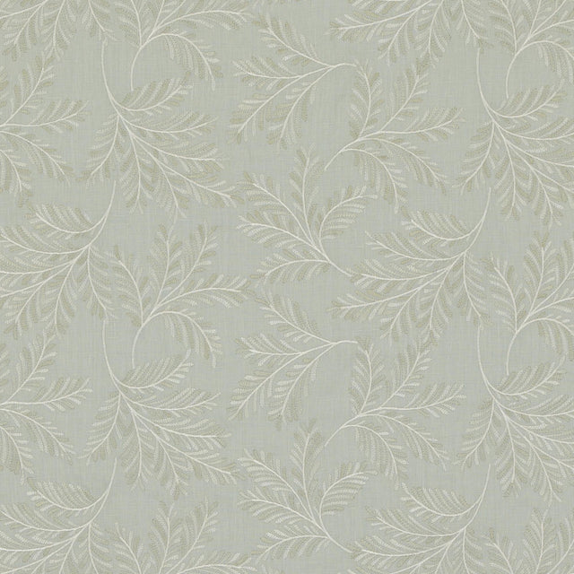 G P & J Baker CHELSEA FERN AQUA Drapery Fabric
