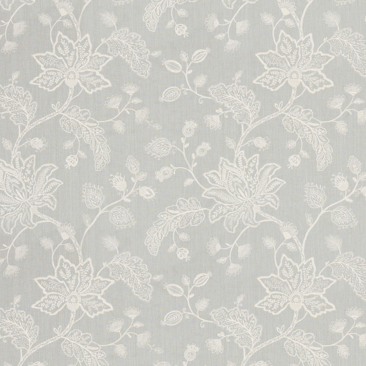 G P & J Baker DUNHAM AQUA Drapery Fabric