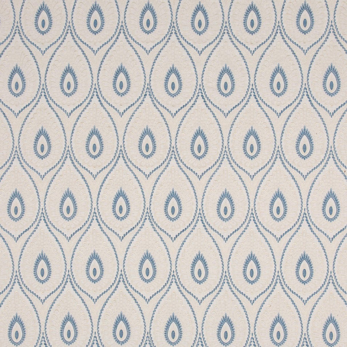 G P & J Baker ASHMORE BLUE Drapery Fabric