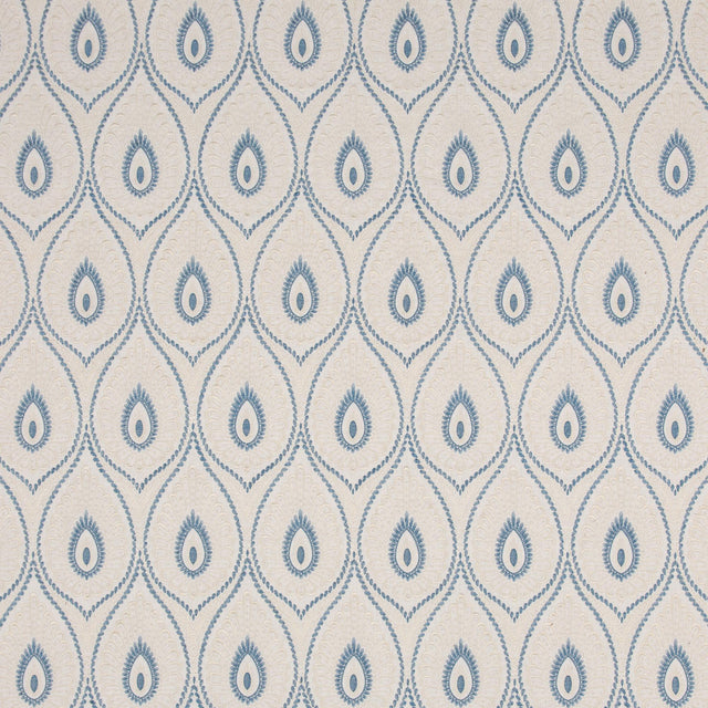 G P & J Baker ASHMORE BLUE Drapery Fabric