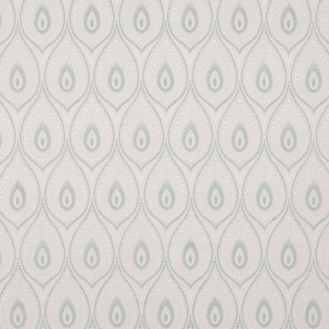 G P & J Baker ASHMORE AQUA Drapery Fabric