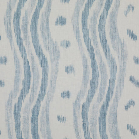 Lee Jofa IKAT STRIPE PALE BLUE Fabric