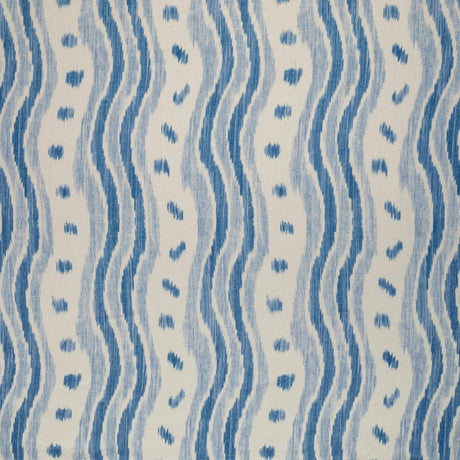 Lee Jofa IKAT STRIPE AZURE Fabric