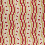 Lee Jofa IKAT STRIPE RED/GREEN Fabric