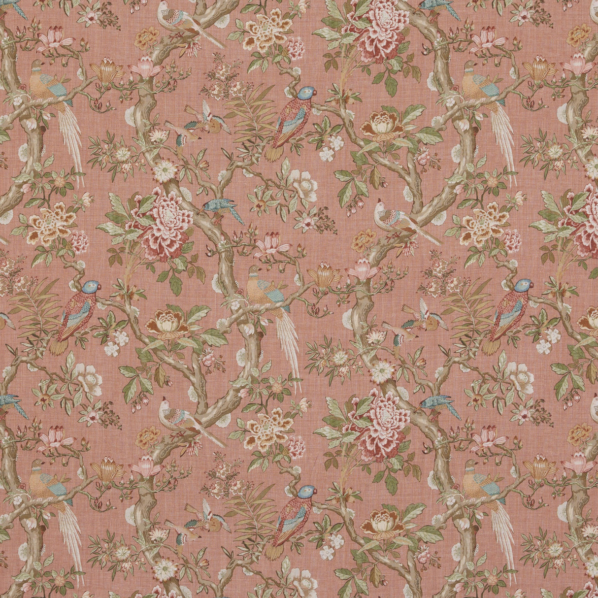 G P & J Baker ELTHAM RED Fabric