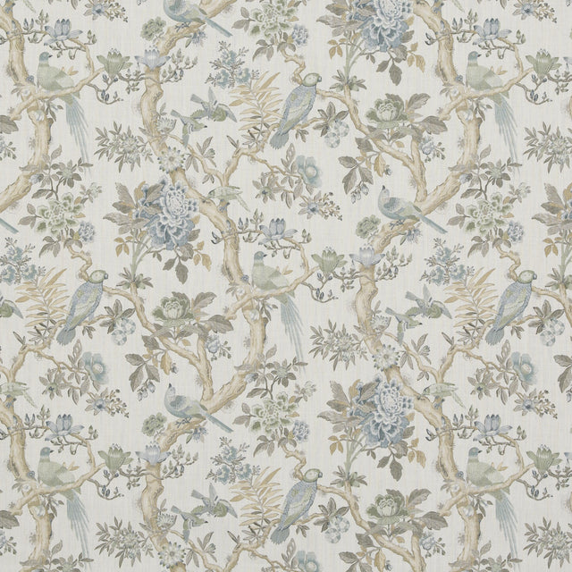 G P & J Baker ELTHAM AQUA Fabric