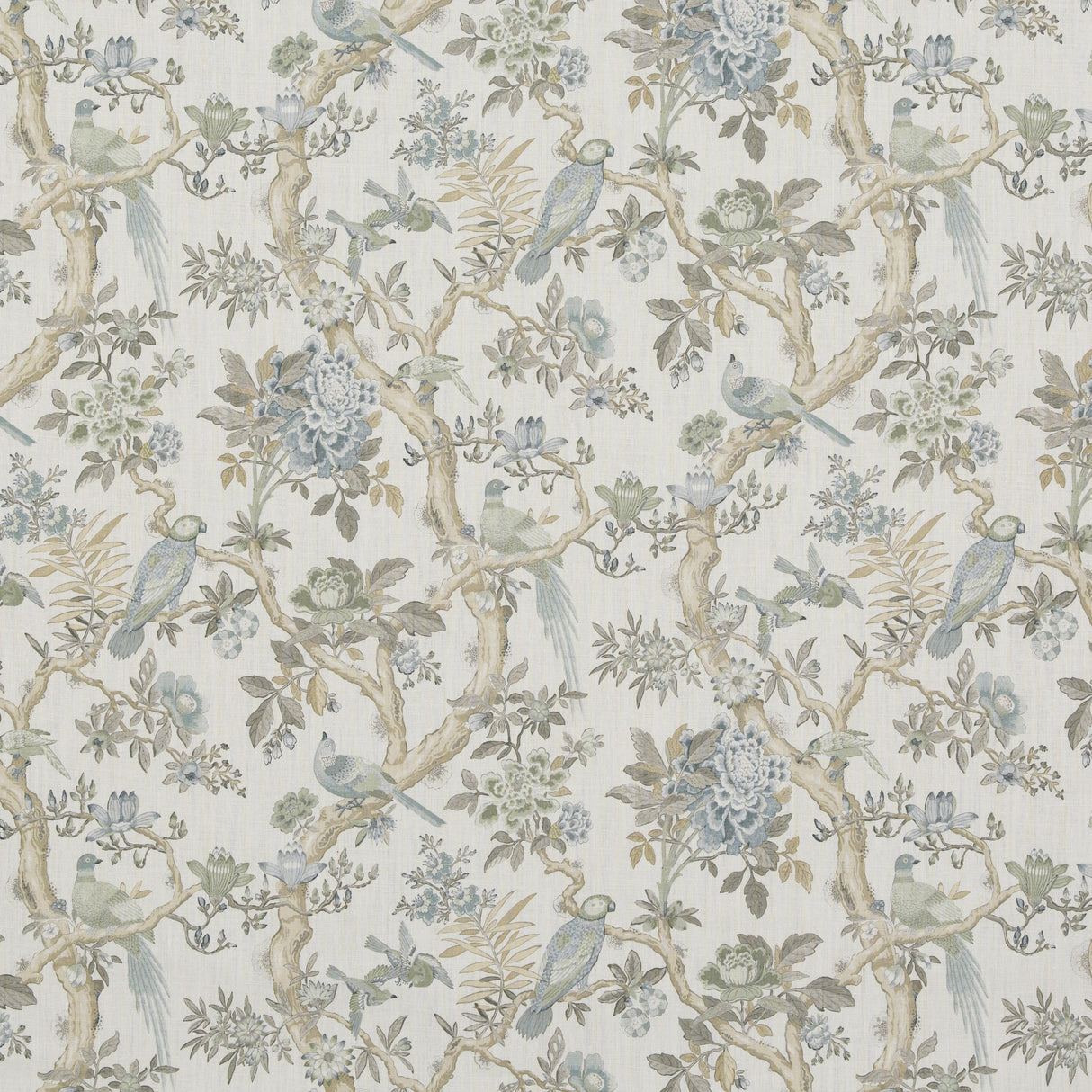 G P & J Baker ELTHAM AQUA Fabric