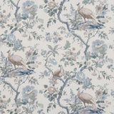 G P & J Baker BROUGHTON ROSE BLUE Fabric