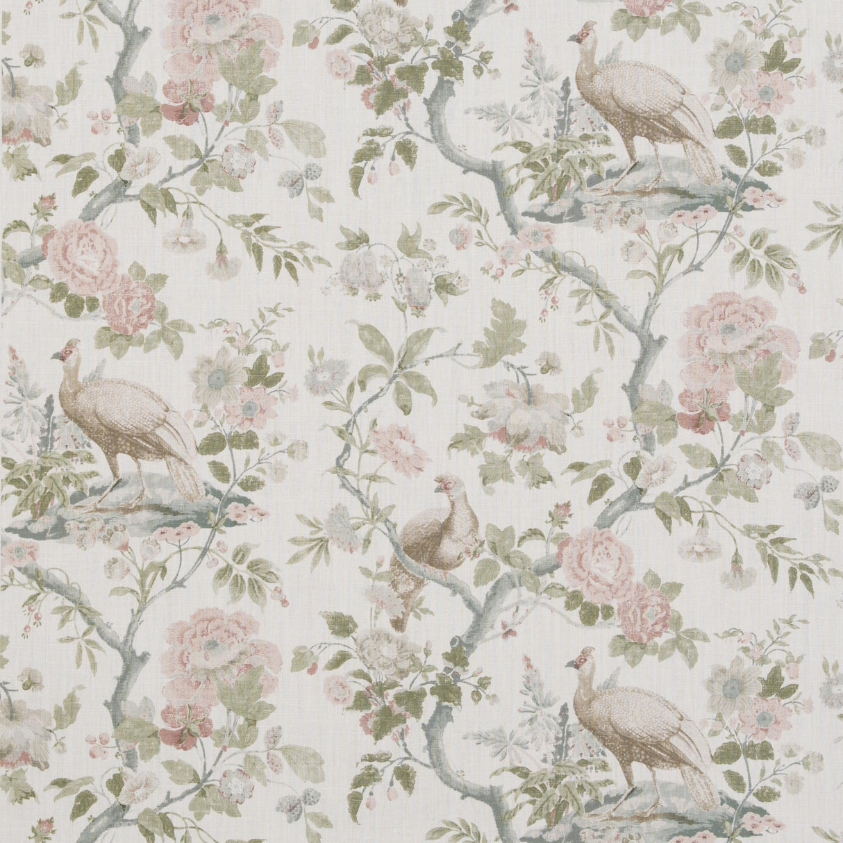 G P & J Baker BROUGHTON ROSE BLUSH Fabric