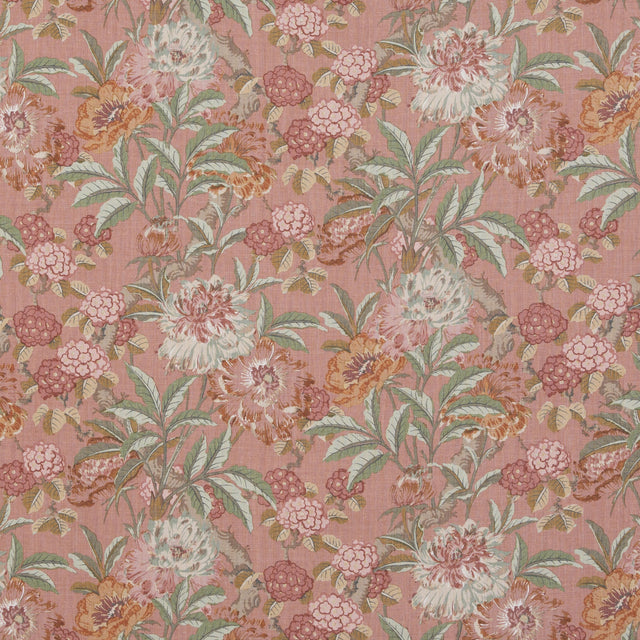 G P & J Baker SUMMER PEONY RED Fabric