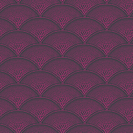 Cole & Son FEATHER FAN WOVEN MAGNT CHAR Upholstery Fabric