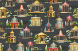 Mulberry FOLLIES EBONY Wallpaper