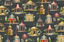 Mulberry FOLLIES EBONY Wallpaper