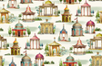 Mulberry FOLLIES PLUM Wallpaper
