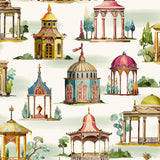 Mulberry FOLLIES PLUM Wallpaper