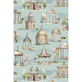 Mulberry FOLLIES AQUA Wallpaper