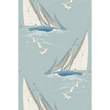 Mulberry ROUND THE ISLAND BLUE Wallpaper