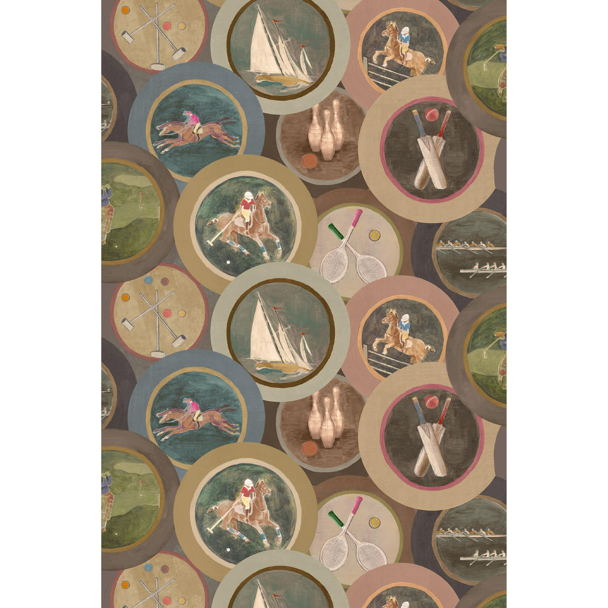 Mulberry SPORTING LIFE WOODSMOKE Wallpaper