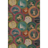 Mulberry SPORTING LIFE PLUM Wallpaper