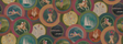 Mulberry SPORTING LIFE PLUM Wallpaper