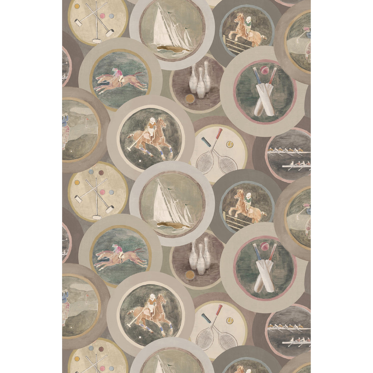 Mulberry SPORTING LIFE ANTIQUE Wallpaper