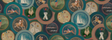 Mulberry SPORTING LIFE TEAL Wallpaper