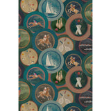 Mulberry SPORTING LIFE TEAL Wallpaper