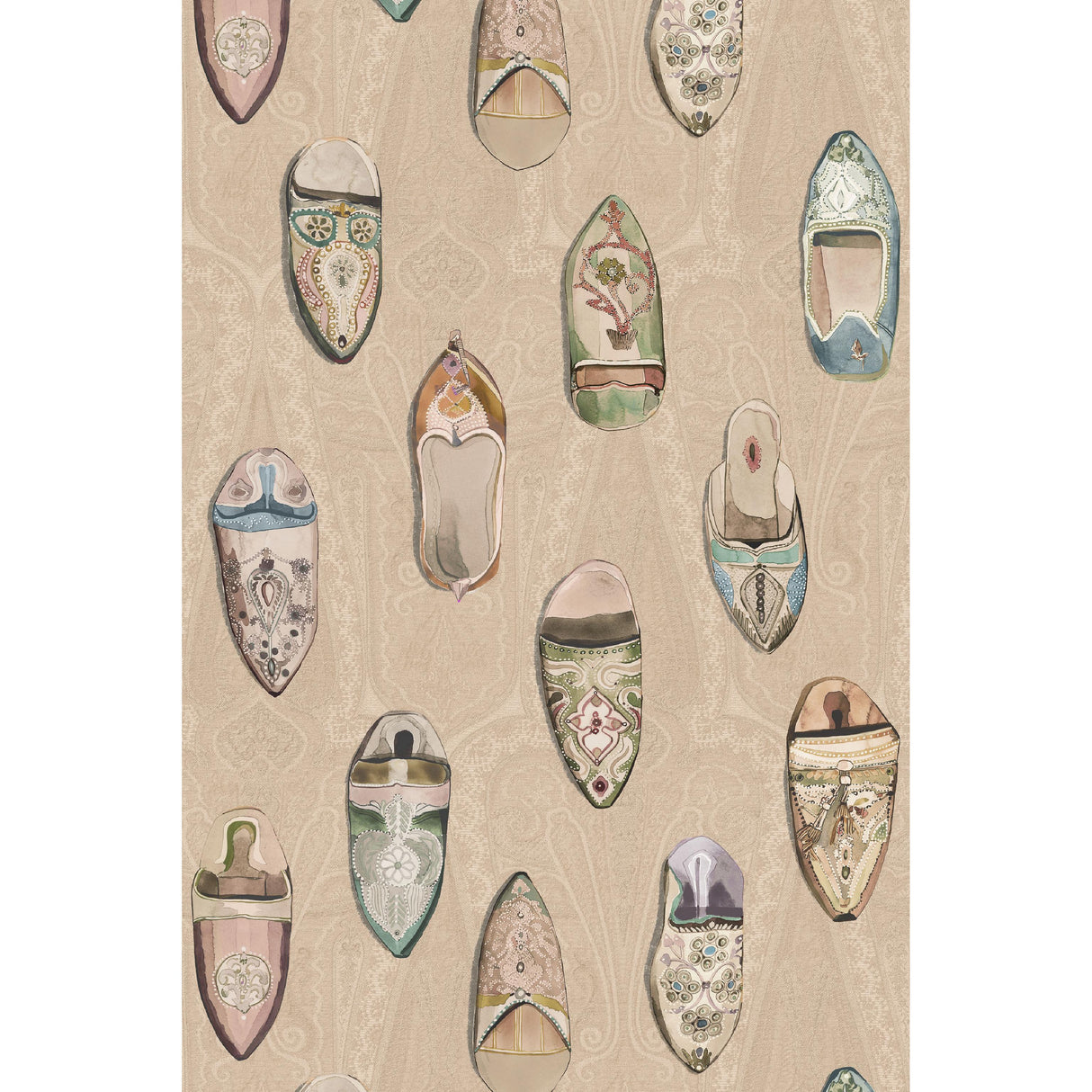 Mulberry BABOUCHES IVORY Wallpaper