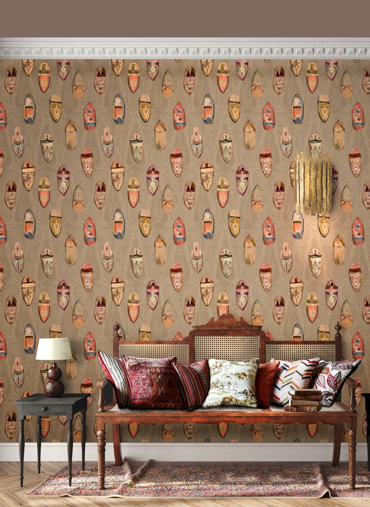 Mulberry BABOUCHES ANTIQUE Wallpaper