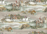 Mulberry MORNING GALLOP GREY/SAND Wallpaper
