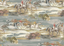 Mulberry MORNING GALLOP BLUE/SAND Wallpaper