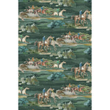 Mulberry MORNING GALLOP TEAL Wallpaper