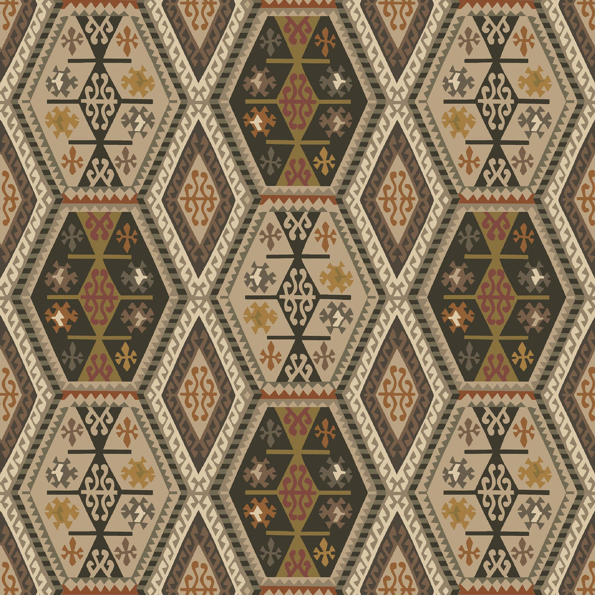 Mulberry BUCKLAND WOODSMOKE Wallpaper