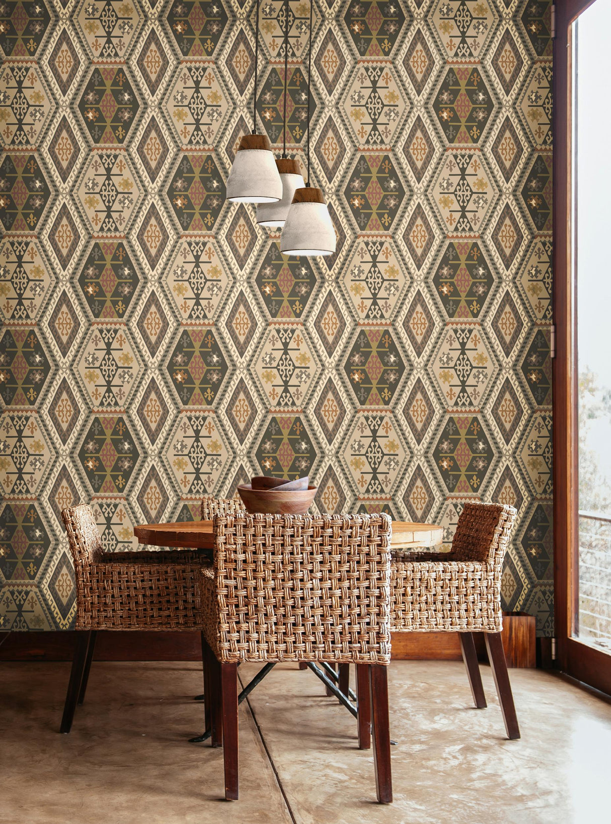 Mulberry BUCKLAND WOODSMOKE Wallpaper