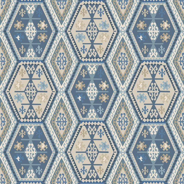 Mulberry BUCKLAND BLUE Wallpaper
