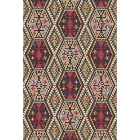 Mulberry BUCKLAND RED/PLUM Wallpaper